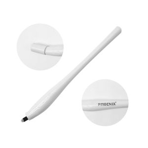 White Disposable Eyebrow Tattoo Manual Pen Micropigmentation