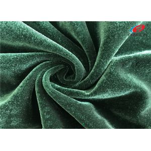 Cheap 4 Way Stretch Spandex Warp Knitted Shiny Velvet Dress Fabric For Upholstery for sale