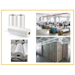 Cheap Customize Size Gloss Lamination Film 42 Micron Easy Handling For Wet Dry Laminator for sale