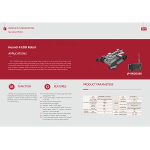 Remotely operated tracked explosive-detonation robot, all-terrain explosive