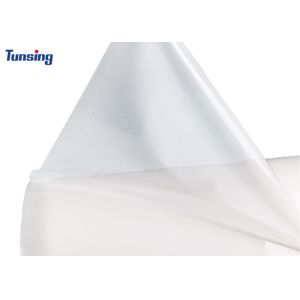 Pes Hot Melt Adhesive Films White Polyester 0.1mm Thickness For Textile Fabric