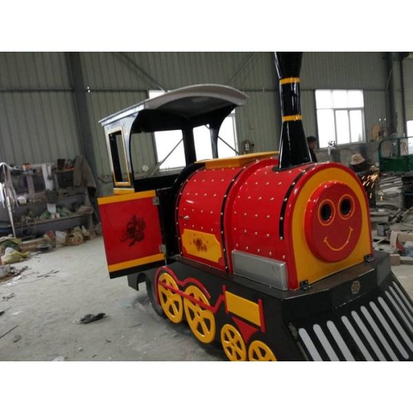25 Seats Kids Trackless Train Amusement Ride For Theme And Amusement Parks