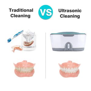 Detached Design Convenient Use Denture Glass Shaver Tableware Cleaning