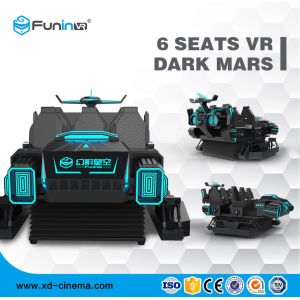 9D Virtual Reality Game Movie Simulator For Amusement Park Equipment Rides