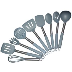 China Food Grade Silicone Spatula Kitchenaid Customized 15 Pieces Utensils Set on sale
