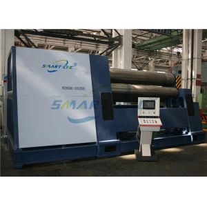 High Efficiency Roll Plate Bending Machine Human Machine Interface Intelligent