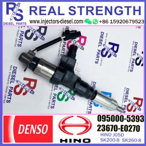 For HINO J05D Common Rail Fuel Injector 095000-5391 095000-5392 095000-5393