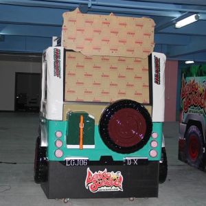 Let Us Go Jungle Shooting Arcade Machine Big Screen For 2 Players 200KG Weight