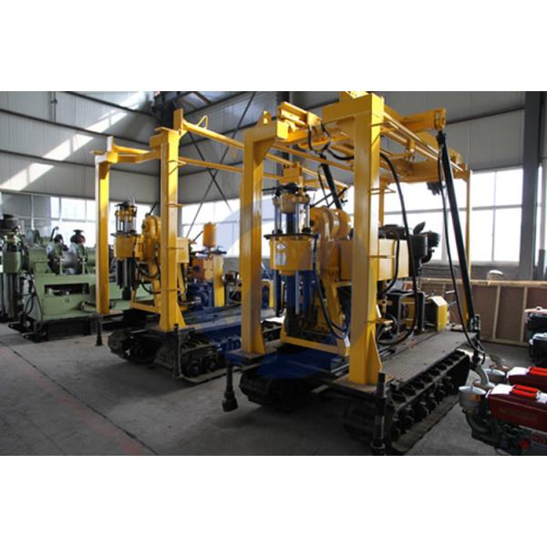 Highly efficient HYD-200YY crawler mounted spindle water well drilling rig