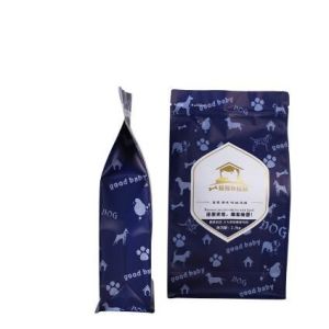 Wholesale Cheap Custom Design Stand Up Dog Food Feed Packaging Bag With Tear Off