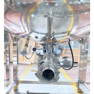 SUS316L 2.2KW Homogenizer Emulsifier Mixer For Hand Sanitizer Making