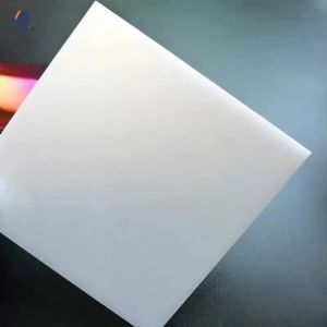 White Acrylic Sheet High Scratch Resistance in Transparent or Opaque with High