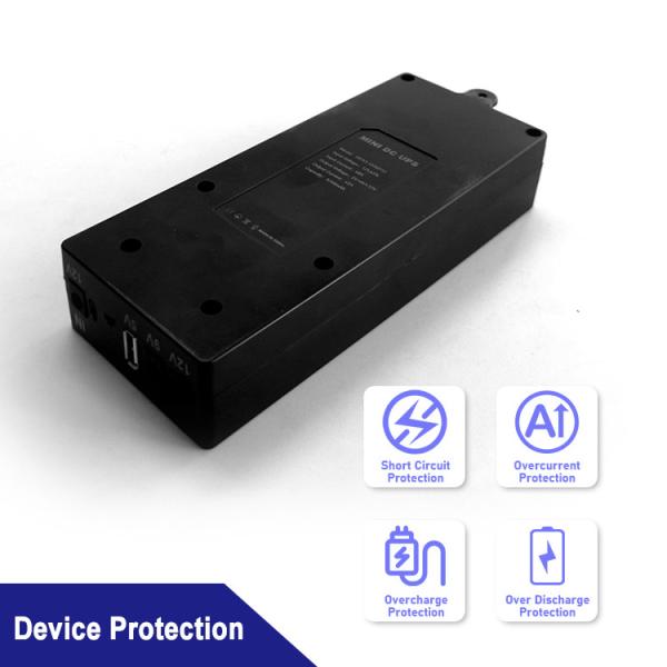 Quality 20000mah Dc Ups Plug-And-Play Feature Ideal For Backup Power Supply Of Wifi Router wholesale