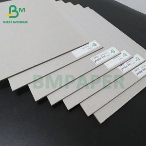 Recycled Pulp Grey Book Binding Chipboard 75 X 100cm 1500gsm