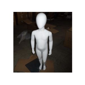 Cheap Boy Child Retail Display Mannequins Half - BodyBrushed Metal Base For Garment Shop for sale