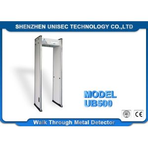 UB500 Door Frame Metal Detector , Walk Through Metal Detector With LED Screen