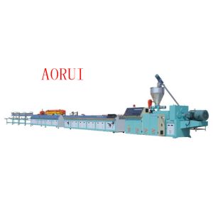 Smooth PP / PE WPC Plastic Profile Conical twin-screw for Ceiling