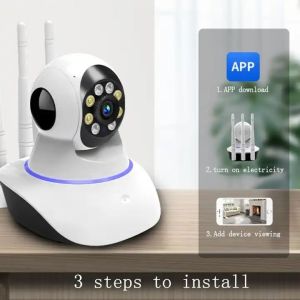 Wireless HD Home Indoor Security Camera Video Call Full Color Night Vision