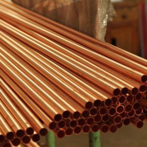 China astm b152 c11000 HSn70-1 Red Copper Round Pipes For Plumbing Refrigeration Building on sale