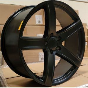 20X10.5 Hellcat HC2 SRT Wheels Satin Black Rims For Dodge Durango 5x127