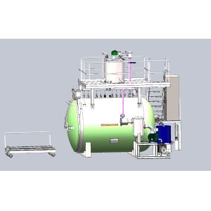 Automatic Powder Mixing Vacuum Pressure Casting for Epoxy Resin Filler