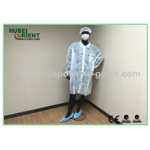 Light Weight Custom Weight And Size Disposable Lab Coats For Factory/Workshop
