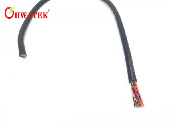Quality UL2586 Flexible Screened Control Cable PVC Sheath Unscreened Bending Resistance wholesale