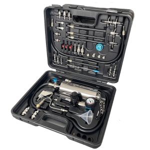 Stainless Steel Cleaning Hangig Bottle Set for AC System Flush Gun Kit and Other