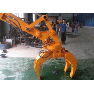 Komatsu PC120 12ton Excavator Grapple Attachments Log Loader Grapple