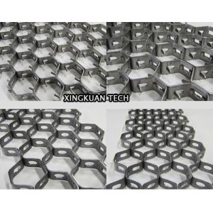 304 Stainless Steel Hex Mesh 2x25x45mm for Dust Catcher Pipe and Elbow
