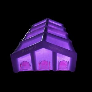 LED Lighted Inflatable Interactive Arena Carnival Game with Optional Express