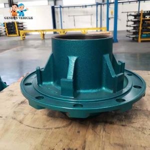 China 13t China Factory Trailer Axles Spare Parts Hub and Brake Drum for Sale Export to Philippine Malaysia Dubai on sale