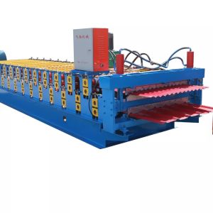 Double layer roll forming machine