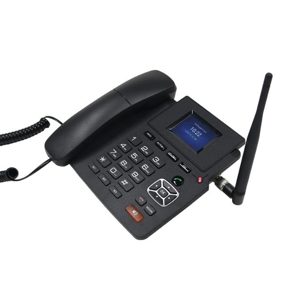Quality 4G VoIP Dual Mode SIP Desktop Phone TNC Antenna / Integrated Antenna wholesale