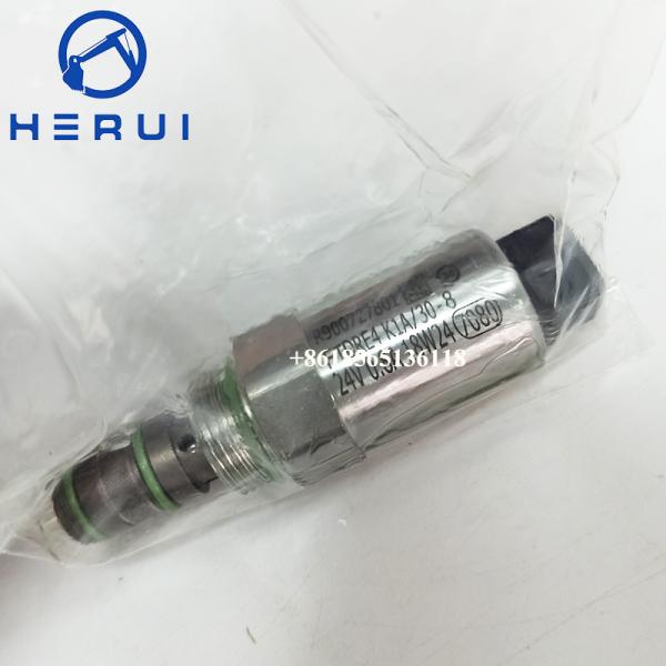 Engine Excavator Hydraulic Pump Solenoid Valve 24v Solenoid Valve R901155051 R900727801 R900701407 FTDRE2 K3A-18-8