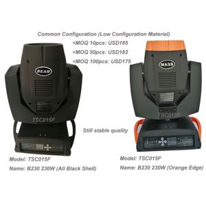 2021 Cheapest Sharpy 7r 230W B230 Beam Light USD185~175 Orange Color Edge Common