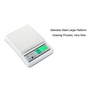 10kg Max Capacity High Precision Kitchen Scale With 2 * AAA Batteries Power