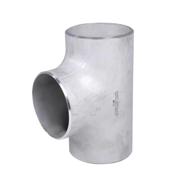 Quality WZ 304 316 Stainless Steel Pipe Fittings Industrial Grade Welded Tee for 1/8"-4" Pipes wholesale