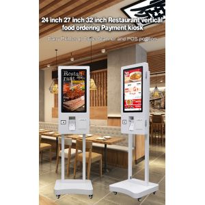 China 32in Aluminum Shell Self Service Touch Screen WiFi Kiosk on sale