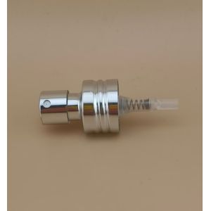 China Personalized Silvery Alum Button Fine Crimp Sprayer Screw K405-1 for Perfume on sale