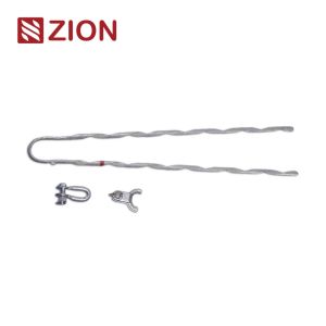 ZCHK-04 FTTH Screw-in Hook Eye Bolt | Ceiling Hook Screw Hanger with Open Hook Design