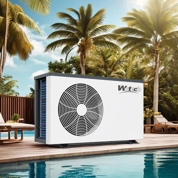 Quality R32 DC Inverter Heat Pump for Pool Water Heating Cooling Function and App-Controlled wholesale
