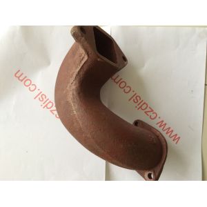 Diesel spare parts intake pipe connect with air cleaner bend for S195 S1100