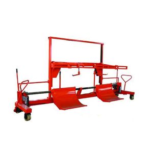 Hydraulic Double Twin Warp Beam Trolley Lift With Harness Mounting Device