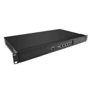 China 1U rackmount  D2500 4 Gigabit LAN firewall PC appliance soft router support pFsense on sale