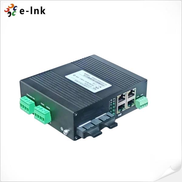 Quality Managed Industrial Ethernet Switch 4 Port 10/100TX To 2 Port 100FX SC With 4 Port RS485 wholesale