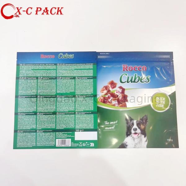 Heavy Duty Moisture Proof Cat Food Packaging Bags Chew Resistant Durable Material Bulk Orders Available Pet Food Pouch