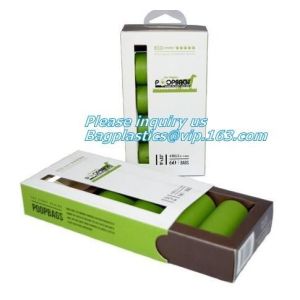 Compostable Bag For Dog Poop Drawstring Holder Custom Dogs Poop Bag Dispenser,