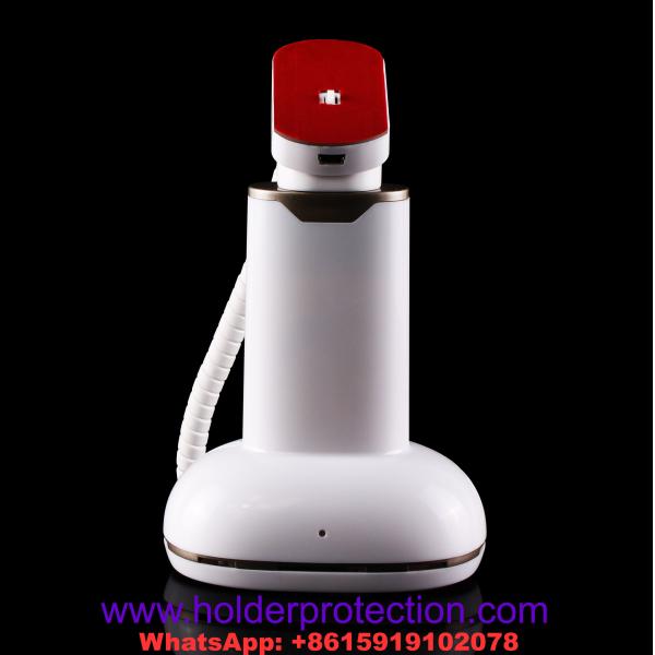 Cheap COMER Mobile Device Security Cell Phone Re-tractors with gripper locking devices counter display stands for sale