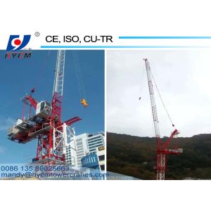 QTD500-25t Luffing Jib Tower Crane Jib Crane Price Applied to Bridge and Subway